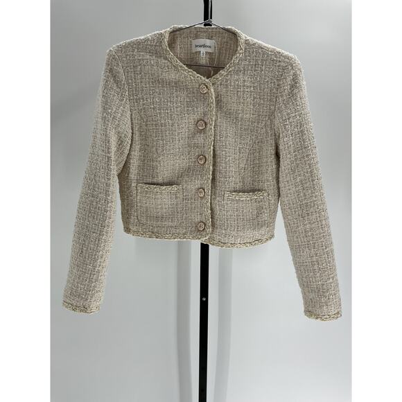 Heartloom 'Billie' Ivory Polyester Blazer Size S - Picture 2 of 4